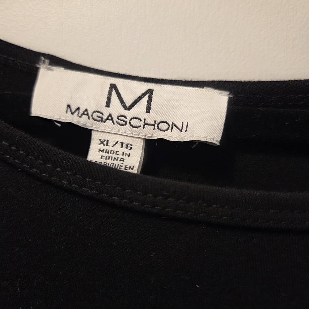 Magaschoni Black Maxi Dress - Picture 3 of 4
